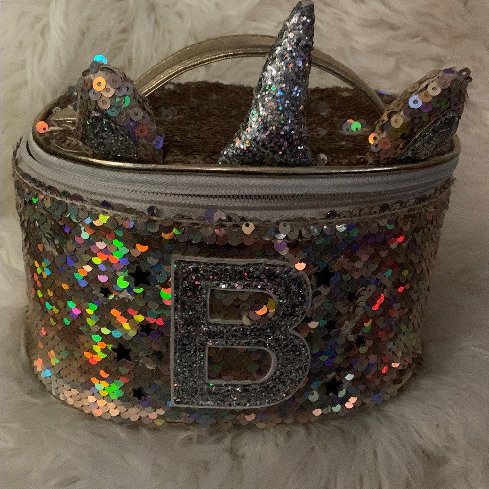 Glittery Sequin Unicorn Bag for Kids